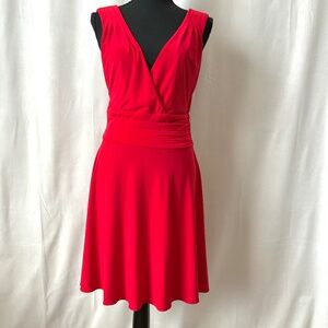 Z Spoke by Zac Posen Red Fit & Flare Dress Dress NWT Size 6